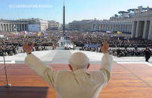 Picture of Pope Benedict XVI from Vatican News Agency.